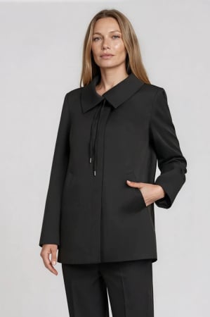 VEZI TOATE - Jachetă Viada neagră de primavară-toamnă