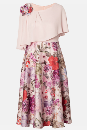 Rochie Viada elegantă roz cu imprimeu floral [1]