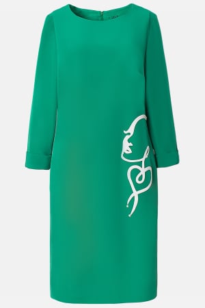 COLECȚIE NOUĂ - Rochie Viada verde accesorizată in talie