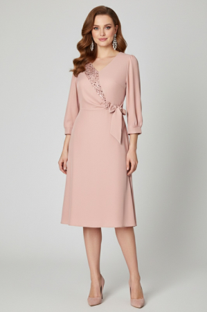 Rochie Viada roz elegantă accesorizată cu petricele [1]