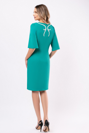 Rochie Viada elegantă verde mărime mare [5]