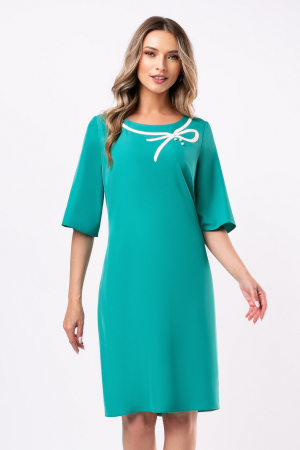 ROCHII DE ZI - Rochie Viada elegantă verde mărime mare