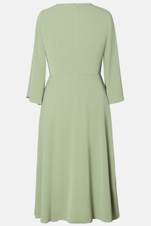 Rochie Viada verde mentă cu pliuri [3]