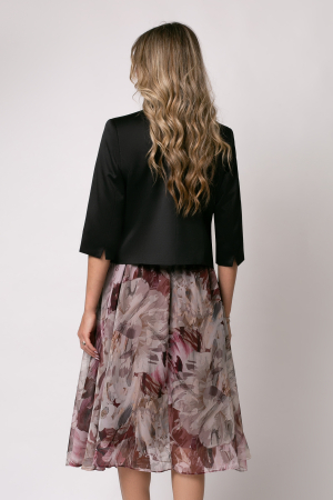 Sacou negru scurt tip bolero [2]