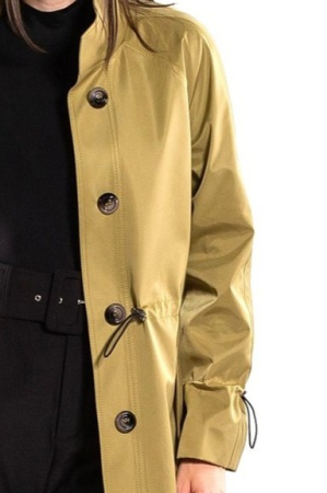 Trenci SENTIERRI olive cu guler tunică [1]