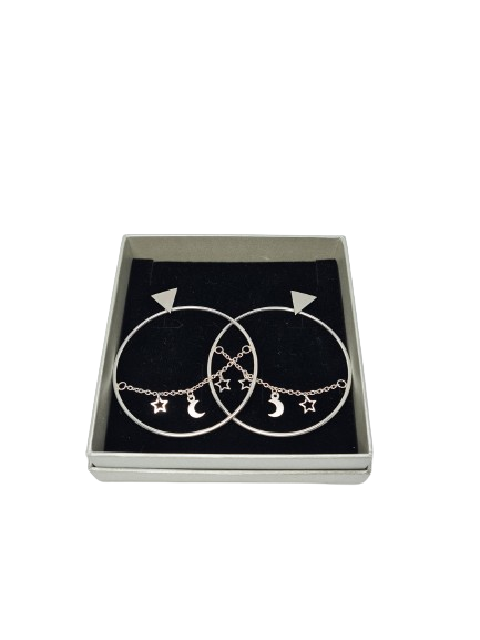 Cercei Stelaris din argint lucrati manual [3]