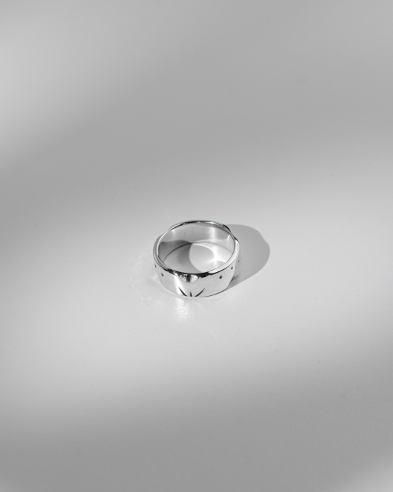 Inel din argint lucrat manual [2]