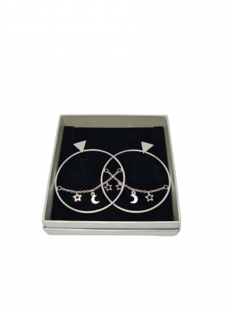 Cercei Stelaris din argint lucrati manual [2]