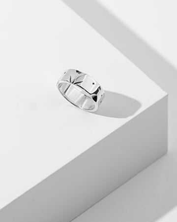 Inele - Inel din argint lucrat manual