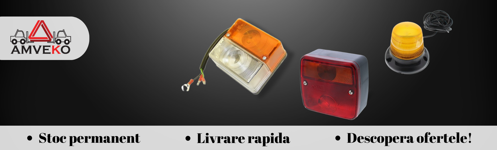Lampi fata / spate