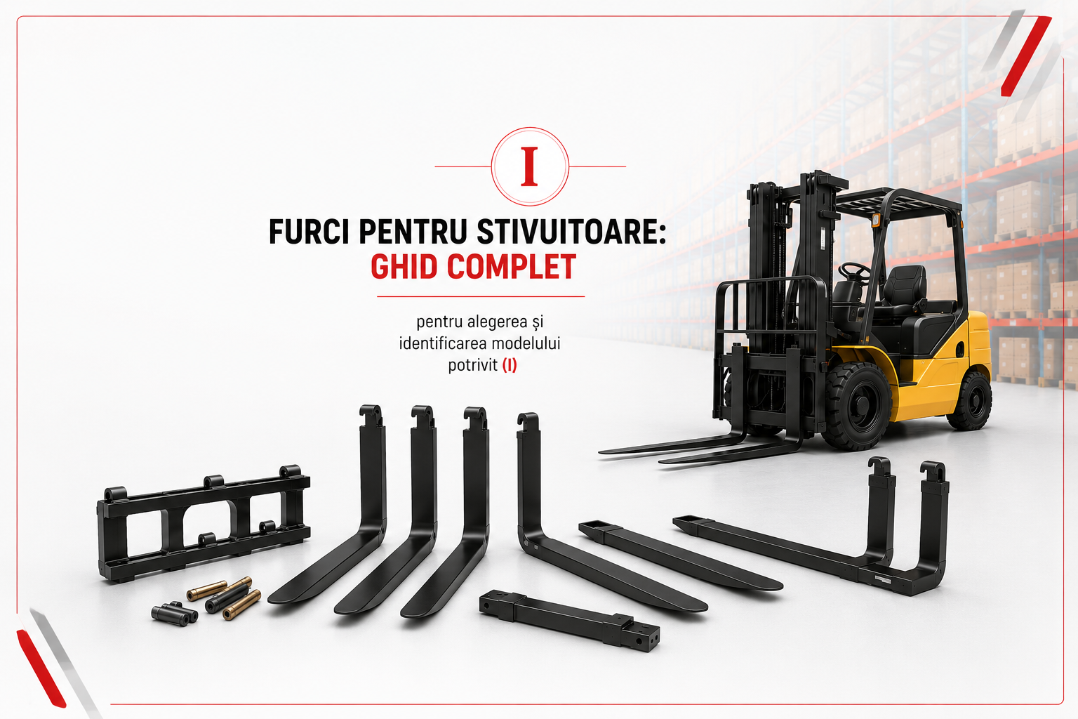 Furci pentru stivuitoare: ghid complet pentru alegerea modelului potrivit (I)