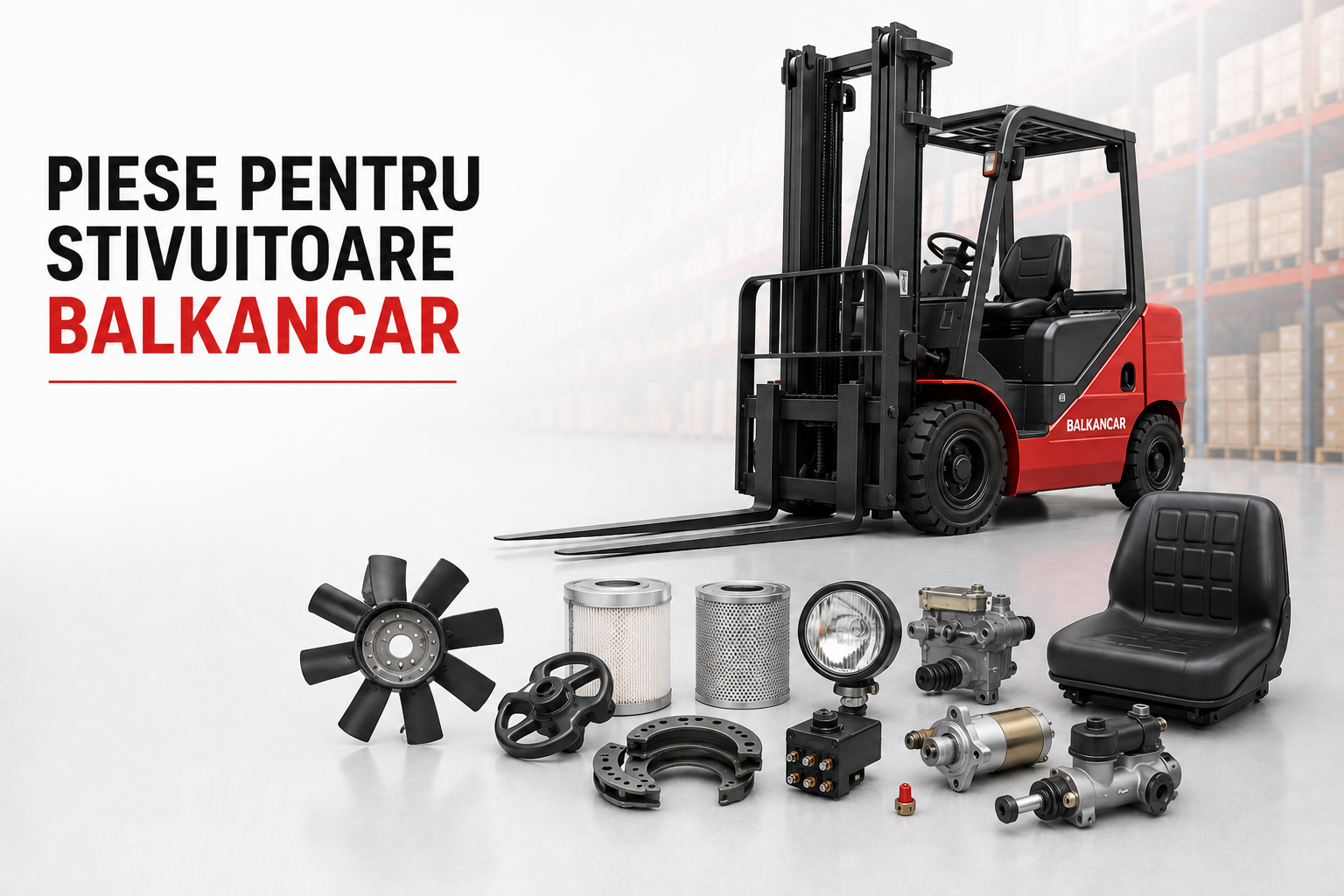Piese pentru stivuitoare Balkancar