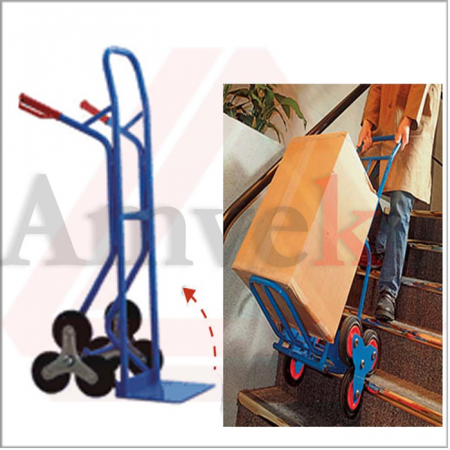 Carucioare pentru scari - Carucior pentru marfa manevrabil pe scari - 280X280mm