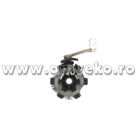 Tip 392 - Ansamblu suport perii electromotor 13 dinti stivuitor Linde 393, 392, motor VW BEU, BXT, BEQ, BJC, CBJB, CBHA - 10111318
