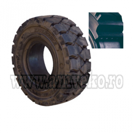 Anvelope pline superelastice - Anvelopa plina economica fara click 27X10X12 / 250/75-12 - 10085515