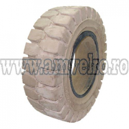 Anvelope pline non-marking - Anvelopa plina premium non marking fara click 18x7x8 - 10113109 - Amveko Industry
