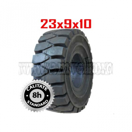 Anvelope stivuitor - Anvelopa plina standard cu click 23x9x10 - 10070243