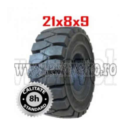 Anvelope stivuitor - Anvelopa plina standard fara click 21X8X9 - 10084779