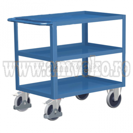Carucioare tip platforma -  Carucior transport cu trei platforme 1135x700x950 mm - 10140977
