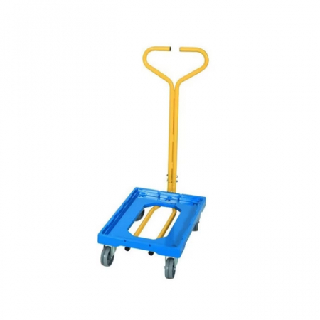 Carucioare tip platforma - Carucior transport marfa cu maner 605x402x162 mm - 10122240