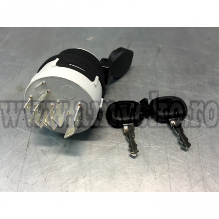 Contact pornire - Contact cheie - 10 pini stivuitor Manitou Linde BOSS - 10068237