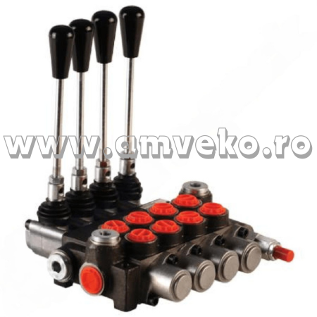 Sistem hidraulic Balkancar - Distribuitor hidraulic 4P40 stivuitor Balkancar  - 10182447