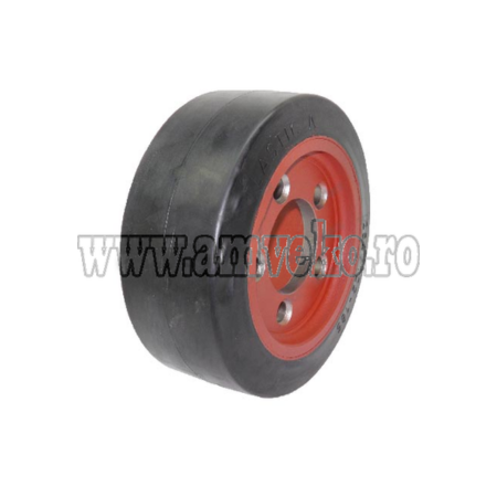 Roti - role - Roata motoare cauciuc (254x102x80 mm) stivuitor Linde 131, 144 - 10079547