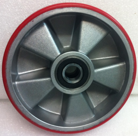 Roata poliuretan, janta aluminiu (180x50/50x20mm) - 10069698 [1]