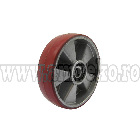 Roti - role - Roata poliuretan, janta aluminiu (180x50/50x20mm) - 10069698