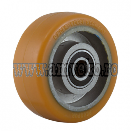 Roti - role - Roata stabilizatoare poliuretan neted stivuitor Linde Pramac (100x40/40-15mm)