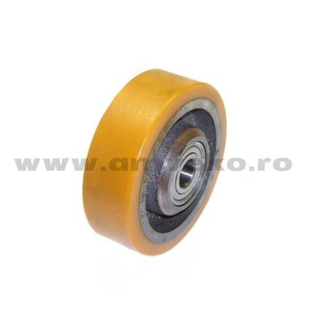 Roti - role - Roata stabilizatoare poliuretan plat OM BT (125x40X20mm) - 10079741