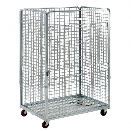 Rollcontainere - Rollcontainer cu 4 pereti 1200x800x1800H - usa semi - 10115176