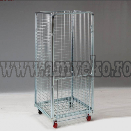 Rollcontainere - Rollcontainer cu 4 pereti 600x800x1800h usa semi-deschisa - 10115162