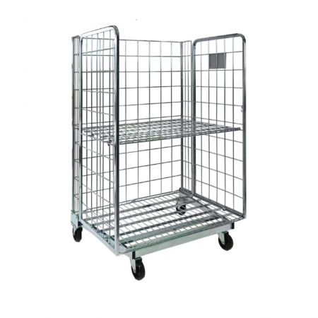Rollcontainere - Rollcontainer pliabil copus din trei pereti 1200X845X1700 mm - 10108675