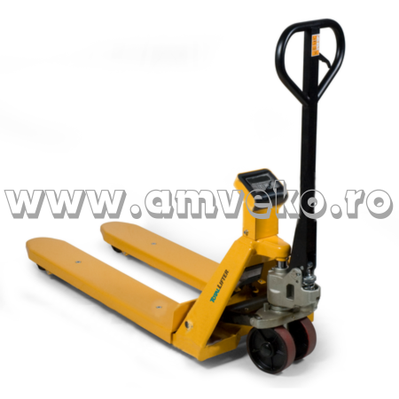 Transportoare marfa - Transpalet manual cu cantar 2000 kg - 10069688