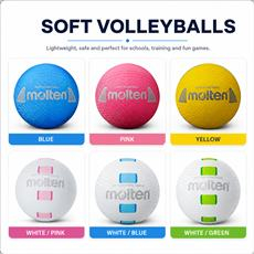Mingi volei Molten soft din cauciuc