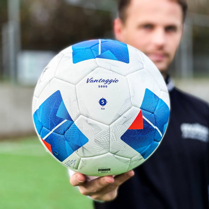 Pack of 6 Footballs Molten FIFA Quality PRO: 1x F5N5000 + 5x F5N3555, Size 5 + Ball Bag EK0046-B [6]