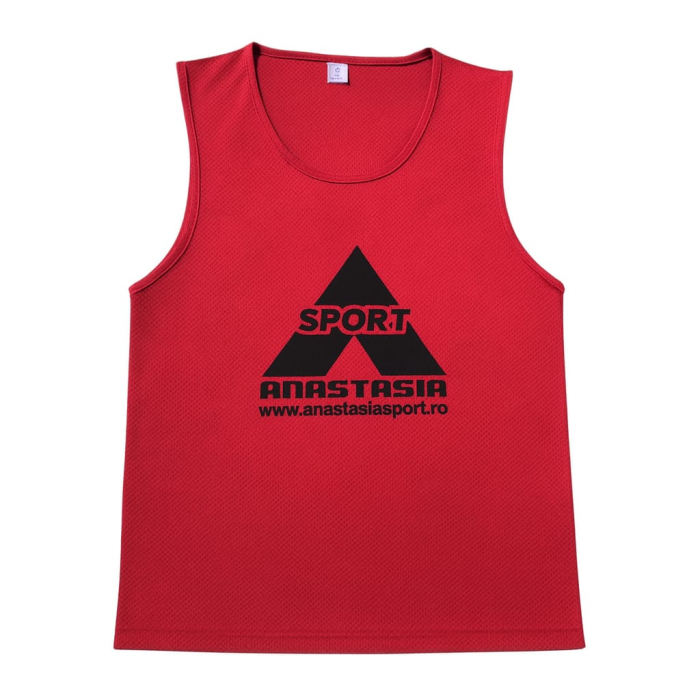Set of 12 Training Bibs Anastasia Sport, Red [4]