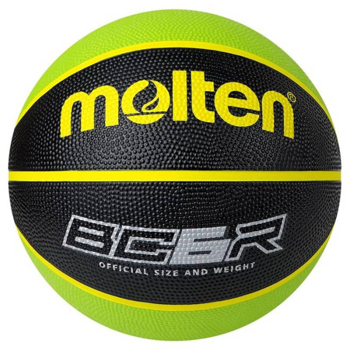 Minge baschet Molten BC6R2 marimea 6, cauciuc premium, verde cu negru [1]