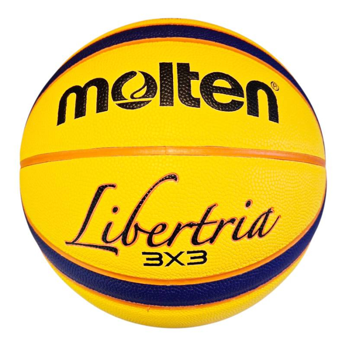 Set baschet 3x3 Molten B33T5000 FIBA Approved + pompa DHP21 + rucsac pentru minge [5]