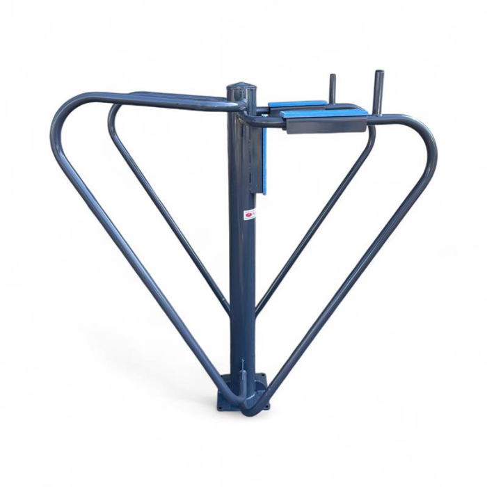 Aparat fitness Dip Bars Abdominal Outdoor, pentru flotări la paralele și ridicări picioare [3]