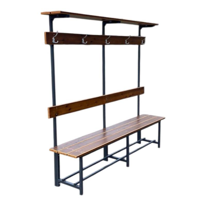 Banca vestiar cu cuier  si raft 2 m [2]