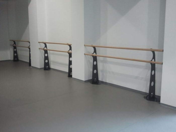 Bara de balet dubla cu suport podea, model Aqualife [2]