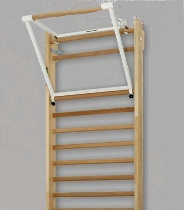 Folding high bar for wall bar [4]