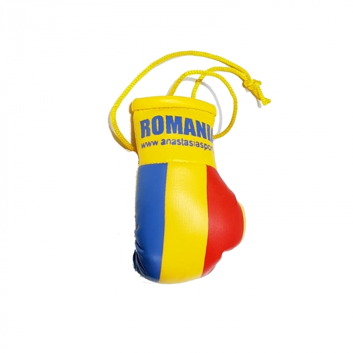 Breloc mini manusi box Anastasia Sport cu tricolorul Romaniei [2]