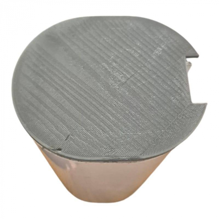 Capace protectie profil oval din aluminiu 120x100 mm [4]