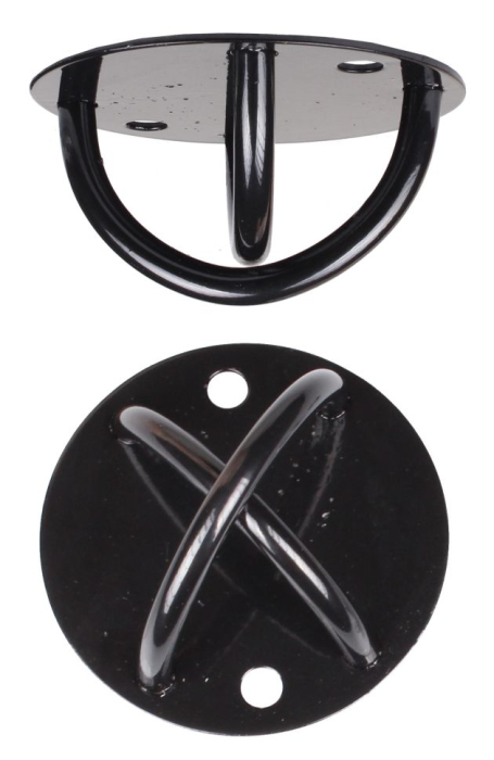 LIVEUP Boxing Bag Ceiling Mount Hook, Steel, 40 kg, with Screws Included [2]
