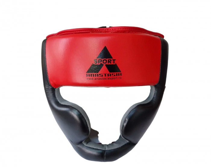 Casca box junior Anastasia Sport, marime S, culoare albastru cu negru [7]