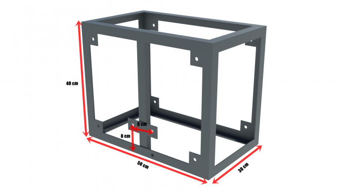 Wall-Mounted Basketball Bracket Anastasia Sport – 120x90 cm Backboard [5]
