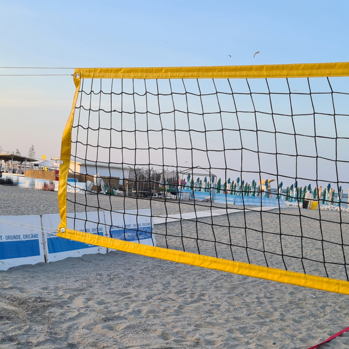 Fileu volei plaja Anastasia Sport, 8.5x1 m, cu cablu din otel [2]